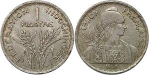 R3416 French Indochina Piastre Turin 1947 -> Make Offer