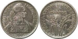 R3418 French Indochina Piastre Turin 1947 -> Make Offer