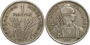 R3420 French Indochina Piastre Turin 1947 -> Make Offer