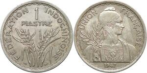 R3421 French Indochina Piastre Turin 1947 -> Make Offer