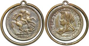 R3427 Token United Kingdom Gold Sovereign Victoria -> Make Offer