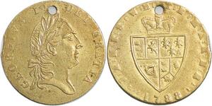 R3429 Token United Kingdom Gold Guinea George III 1788 -> Make Offer