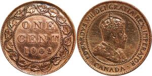 R3437 Canada One Cent Edward VII 1902 -> Make Offer
