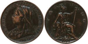 R3585 United Kingdom Farthing Victoria 1899 -> Make Offer