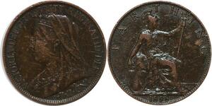 R3587 United Kingdom Farthing Victoria 1898 -> Make Offer