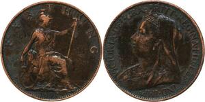 R3588 United Kingdom Farthing Victoria 1897 -> Make Offer