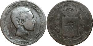 R3860 Spain 10 Centimos Alfonso XII 1879 OM -> Make Offer