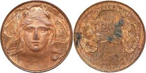 R3986 Rare Italy 20 Centesimi Victor Emanuel III 1906 Milan Expo AU++ -> M Offer