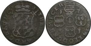 R3995 Belgium Spanish Netherlands Liard Théodore de Bavière 1751