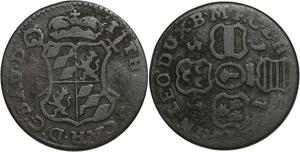 R3999 Belgium Spanish Netherlands 1 Liard Théodore de Bavière 1751 -> Make Offer