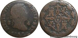 R4002 Spain 4 Maravedis Ferdinand VII 1833 Segovia -> Make offer