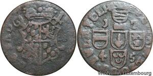 R4003 Belgium Spanish Netherlands 1 Liard Théodore de Bavière 1745 -> Make Offer