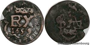 R4032 Rare Spain 4 / 8 Maravedis Felipe IV 1659 Segovia -> Make offer