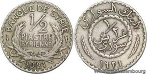 R4113 Syria 1/2 Piastre Syrienne 1921 (a) Paris -> Make offer