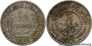 R4205 Lebanon Liban 1/2 Piastre 1936 (a) Paris -> Make offer