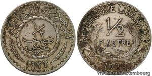 R4208 Lebanon Liban 1/2 Piastre 1936 (a) Paris -> Make offer