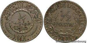 R4211 Lebanon Liban 1/2 Piastre 1936 (a) Paris AU -> Make offer