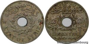 R4218 Syria 1 Piastre Etat de Syrie 1929 (a) Paris -> Make offer