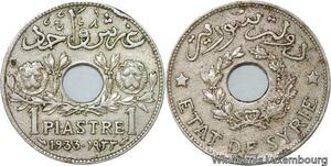 R4230 Syria 1 Piastre Etat de Syrie 1933 (a) Paris -> Make offer