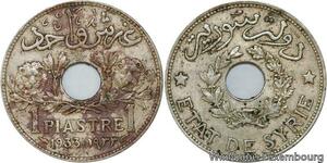 R4231 Syria 1 Piastre Etat de Syrie 1933 (a) Paris -> Make offer