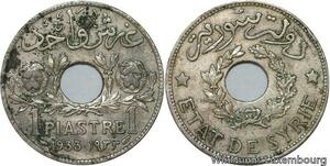 R4235 Syria 1 Piastre Etat de Syrie 1933 (a) Paris -> Make offer