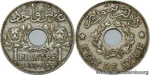 R4237 Syria 1 Piastre Etat de Syrie 1933 (a) Paris -> Make offer