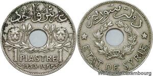 R4239 Syria 1 Piastre Etat de Syrie 1933 (a) Paris -> Make offer