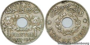 R4241 Syria 1 Piastre Etat de Syrie 1933 (a) Paris -> Make offer