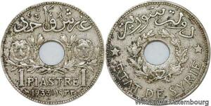 R4246 Syria 1 Piastre Etat de Syrie 1933 (a) Paris -> Make offer