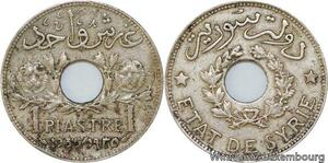 R4251 Syria 1 Piastre Etat de Syrie 1935 (a) Paris -> Make offer