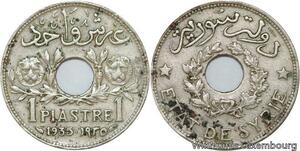 R4259 Syria 1 Piastre Etat de Syrie 1935 (a) Paris -> Make offer