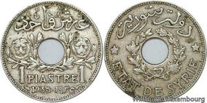 R4260 Syria 1 Piastre Etat de Syrie 1935 (a) Paris -> Make offer