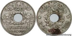 R4265 Syria 1 Piastre Etat de Syrie 1935 (a) Paris -> Make offer