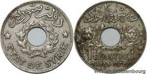 R4271 Syria 1 Piastre Etat de Syrie 1935 (a) Paris -> Make offer