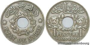 R4277 Syria 1 Piastre Etat de Syrie 1935 (a) Paris -> Make offer