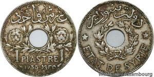 R4278 Syria 1 Piastre Etat de Syrie 1935 (a) Paris -> Make offer