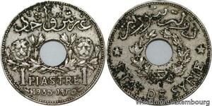 R4279 Syria 1 Piastre Etat de Syrie 1935 (a) Paris -> Make offer