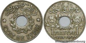 R4283 Syria 1 Piastre Etat de Syrie 1935 (a) Paris -> Make offer