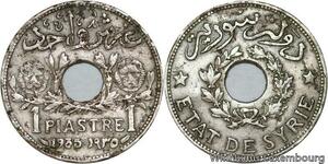 R4287 Syria 1 Piastre Etat de Syrie 1935 (a) Paris -> Make offer