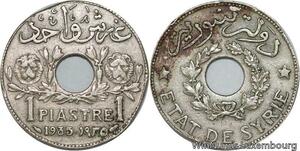 R4290 Syria 1 Piastre Etat de Syrie 1935 (a) Paris -> Make offer