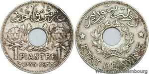 R4297 Syria 1 Piastre Etat de Syrie 1935 (a) Paris -> Make offer
