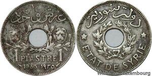R4301 Syria 1 Piastre Etat de Syrie 1935 (a) Paris -> Make offer