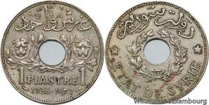 R4305 Syria 1 Piastre Etat de Syrie 1936 (a) Paris -> Make offer