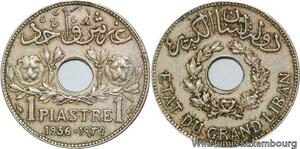 R4307 Syria 1 Piastre Etat de Syrie 1936 (a) Paris -> Make offer