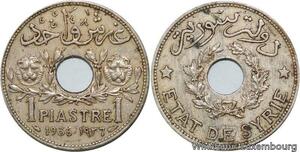 R4308 Syria 1 Piastre Etat de Syrie 1936 (a) Paris -> Make offer
