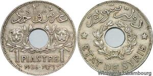 R4309 Syria 1 Piastre Etat de Syrie 1936 (a) Paris -> Make offer