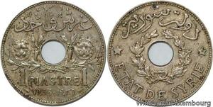 R4319 Syria 1 Piastre Etat de Syrie 1936 (a) Paris -> Make offer