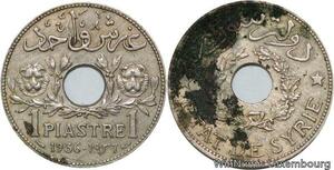 R4325 Syria 1 Piastre Etat de Syrie 1936 (a) Paris -> Make offer