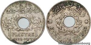 R4330 Syria 1 Piastre Etat de Syrie 1936 (a) Paris -> Make offer