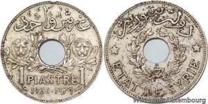 R4332 Syria 1 Piastre Etat de Syrie 1936 (a) Paris -> Make offer